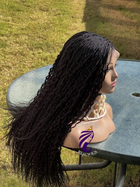 Rose Braided Curly RealWigs 3