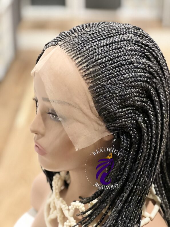 Dash Side Braided Cornrow Wig (2)