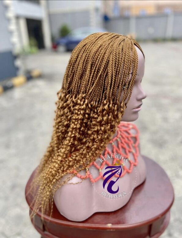 Ginger Braided Curly Wig (3)