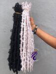 CC Handmade pre-looped butterfly locs