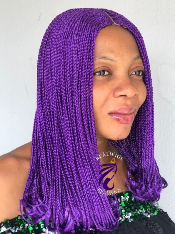 Clancy – Purple Box Braids Wig With Curly Tips (1)