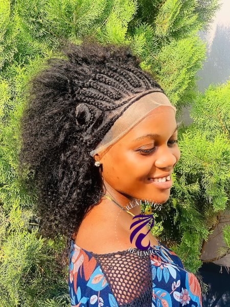 Danea- Cornrow Afro Wig