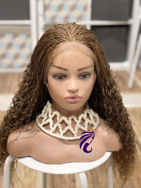 Maya Braided Curly Wig