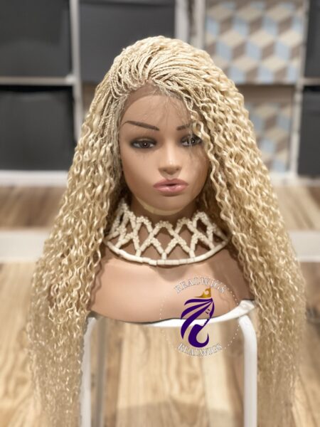 Nicole - Braided Water Waves Wig