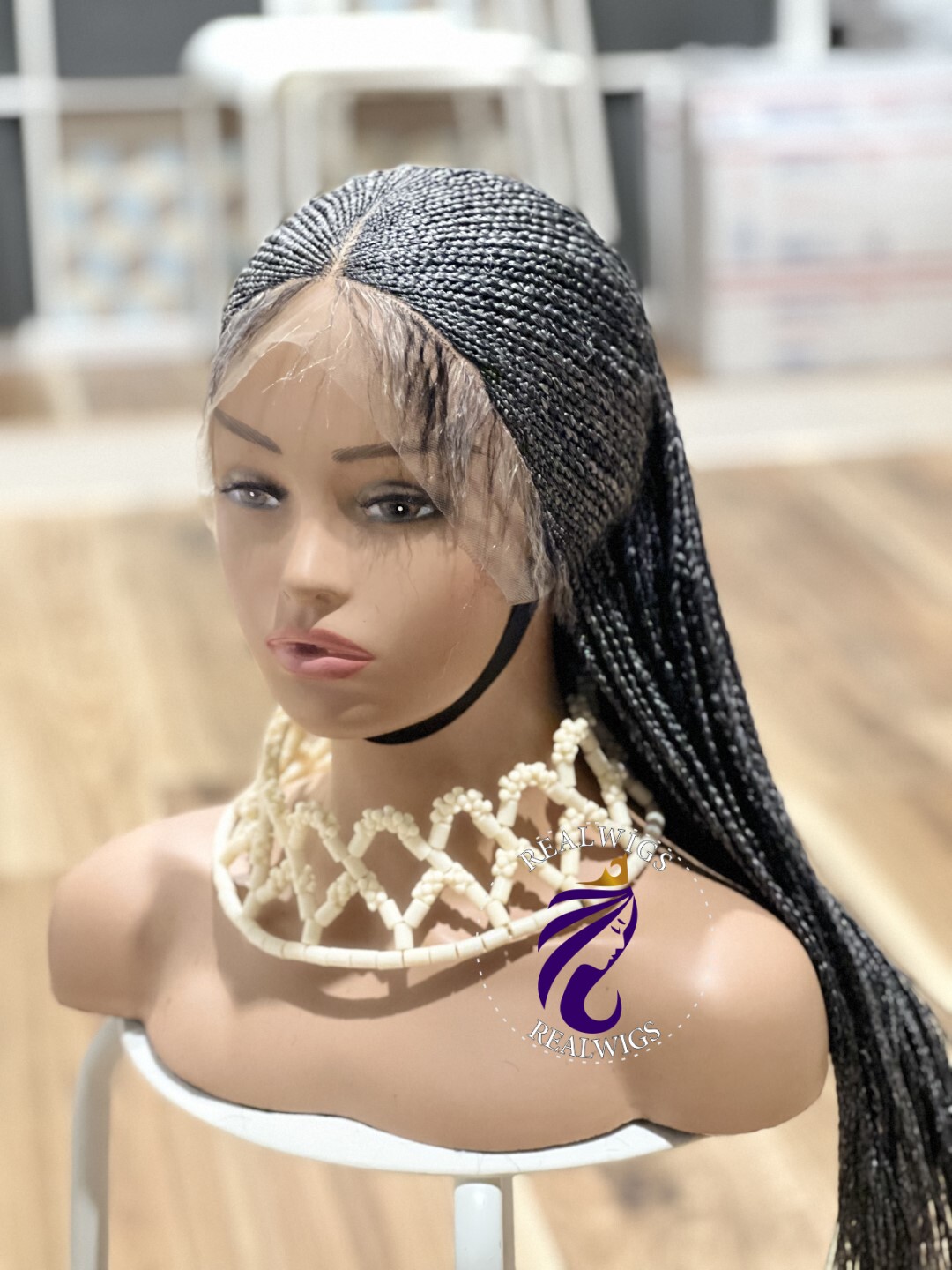 Deli Braided Cornrows Wig (3)