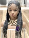 Deli Braided Cornrows Wig (1)