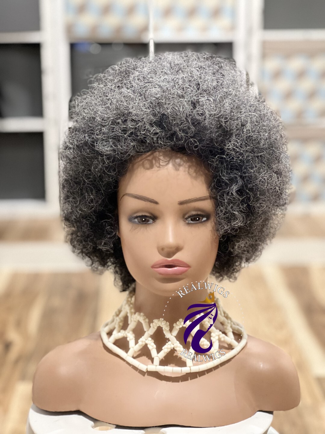 Ebony Afro Wig (3) Ebony Afro Wig 3
