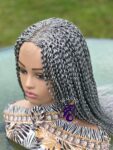 Gray – Handmade Watermelon Wig (1)