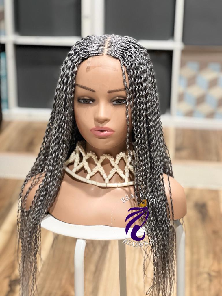 Gray - Watermelon Wig (1) Gray Watermelon Wig 1