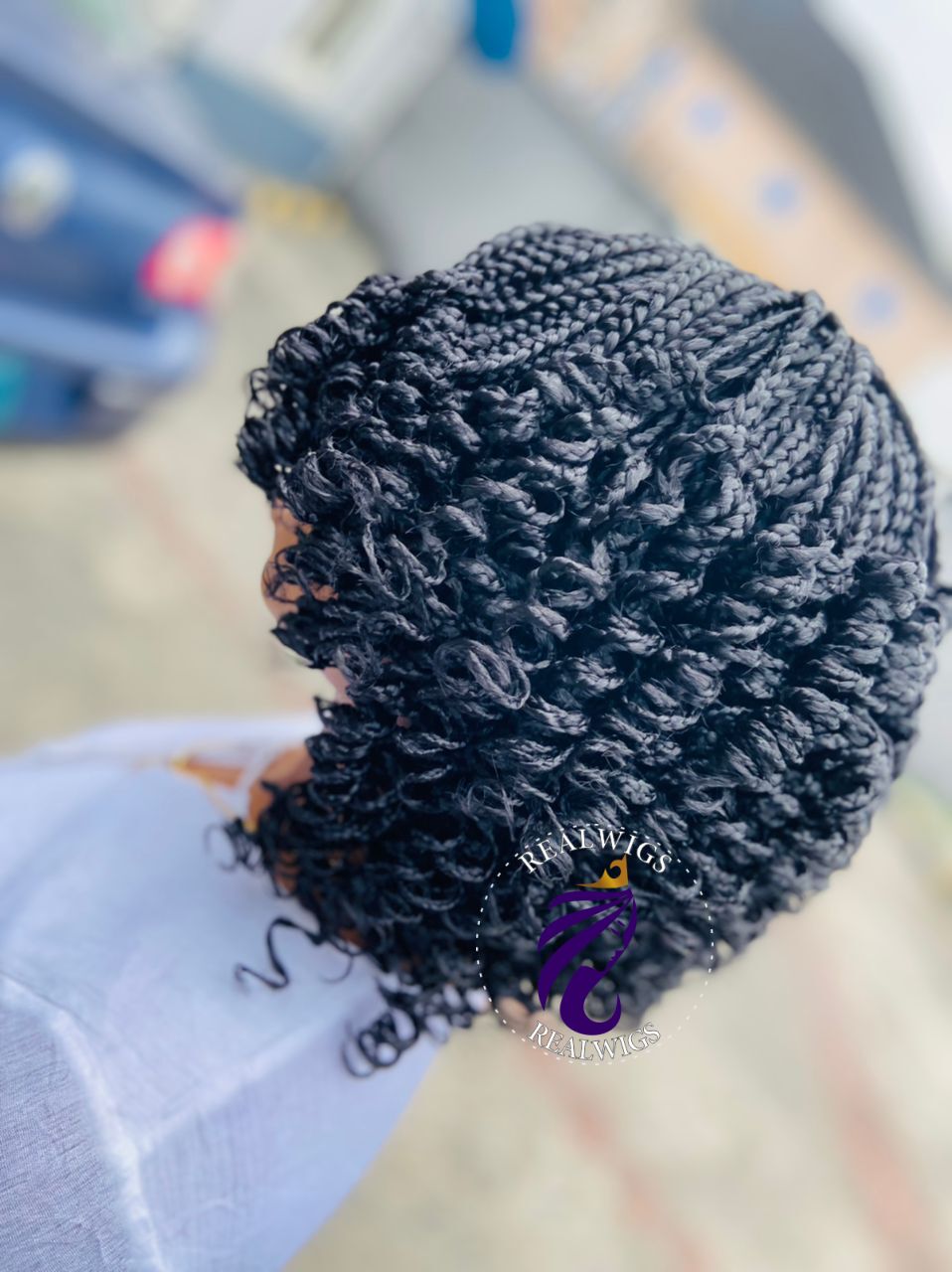 Ivy - Braided Curly Wig (5)