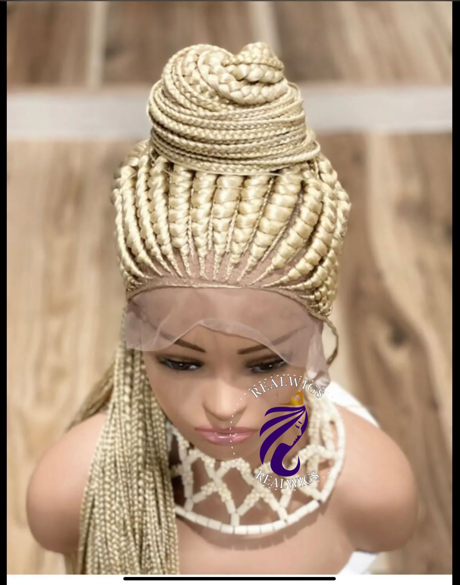 Love - Cornrow Braided Wig (4)