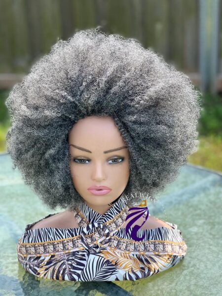 Pat - Handmade Kinky Crochet Wig