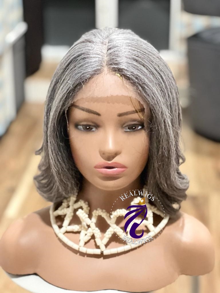 Fairy - Gray Human Hair (3) Fairy Gray Human Hair 3