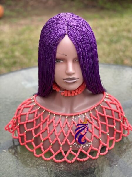 Haye - Purple Micro Twist Wig
