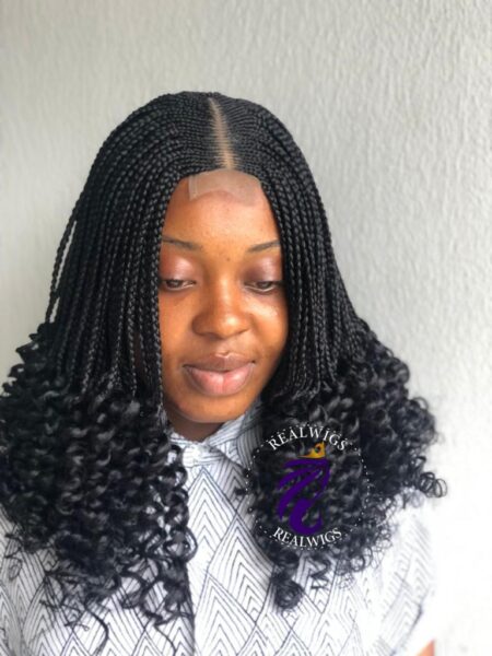 Tams - Braided Curly Wig