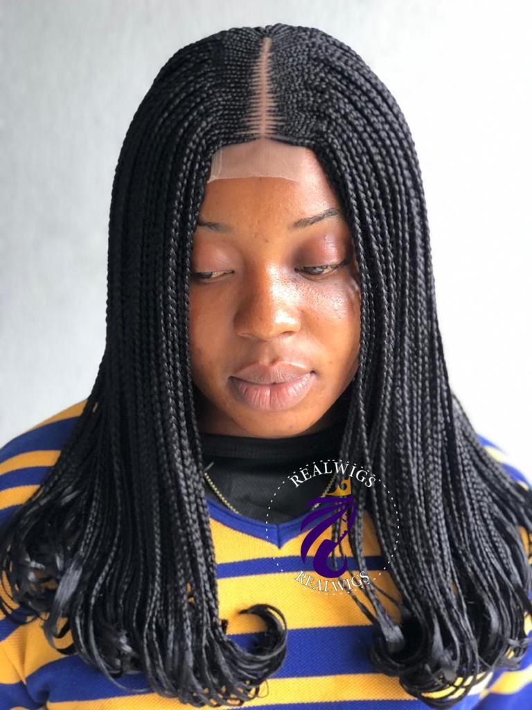 Terri - Box Braided Wig with Curvy tips (1)