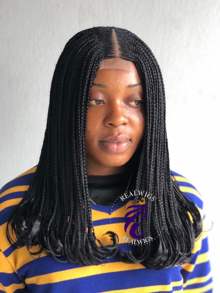 Terri - Box Braided Wig with Curvy tips (4) Terri Box Braided Wig with Curvy tips 4