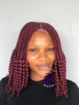 Tiara - Curly Burgundy Lace Closure Wig 1 Tiara – Curly Burgundy Lace Closure Wig (4)