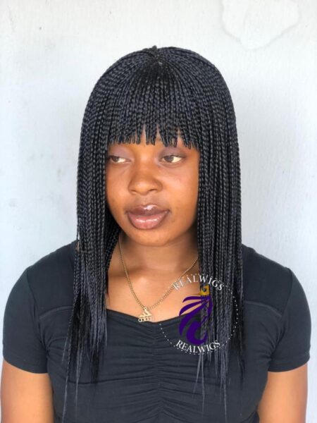 U.B - Braided Bang Box Braids