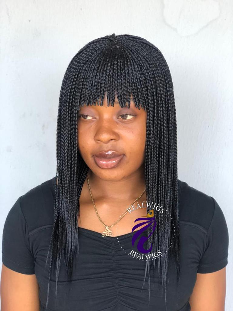 U.B - Braided Bang Box Braids (2) U.B Braided Bang Box Braids 2