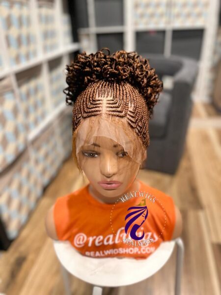 - Braided Bun Style 001 Wig