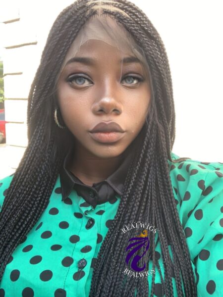 Milly - Box Braids Wig