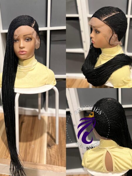 Ella-Braided Cornrow Wig