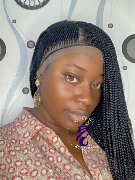 Trisha- Side Cornrow Wig