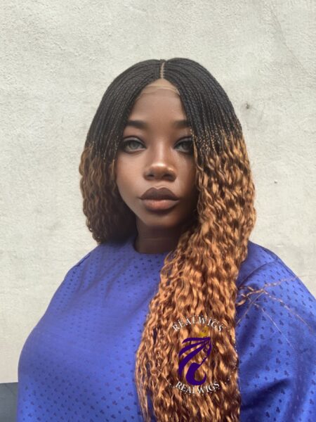 Missy -Two Tone Water Waves Wig