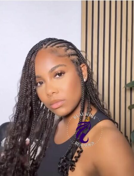Betty-Flip Over Fulani Wig