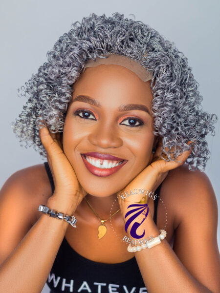 Semone - Braided Afro Wig style 002