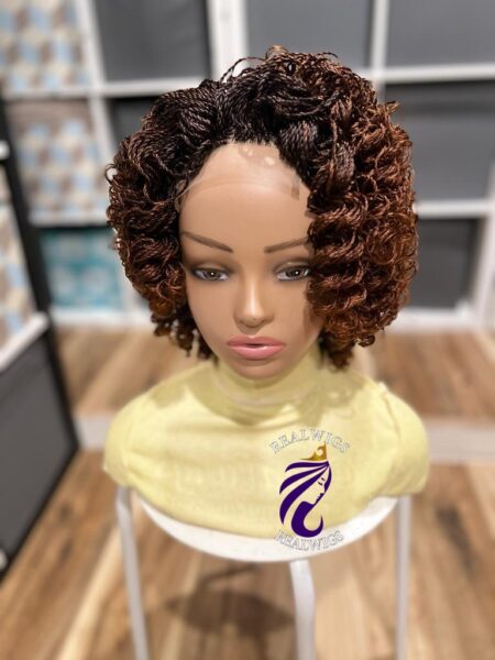 Karuchi-  Braided Afro Wig style 002