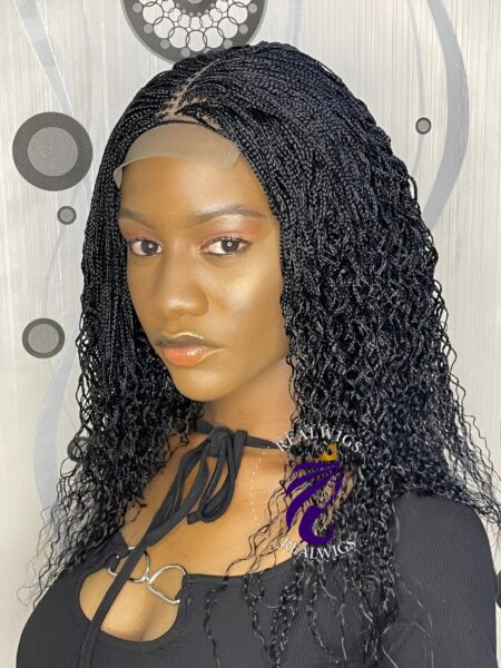 Joyce- Braided Water Waves Wig