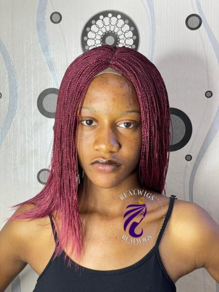 Ada- Micro Twist Feathers Wig