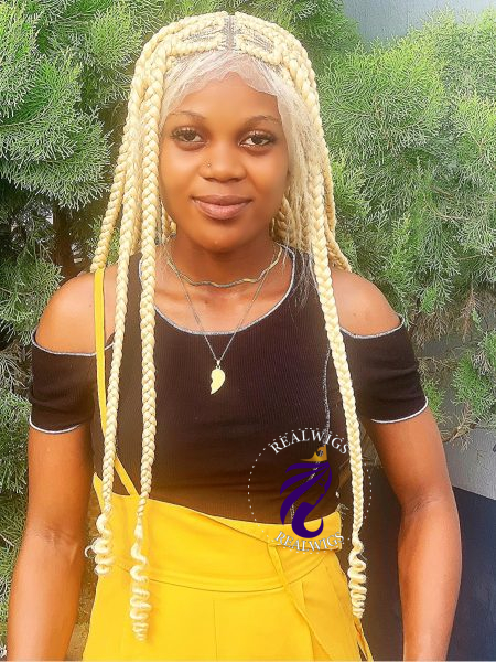 Shuri - Braided Love Cornrow Wig