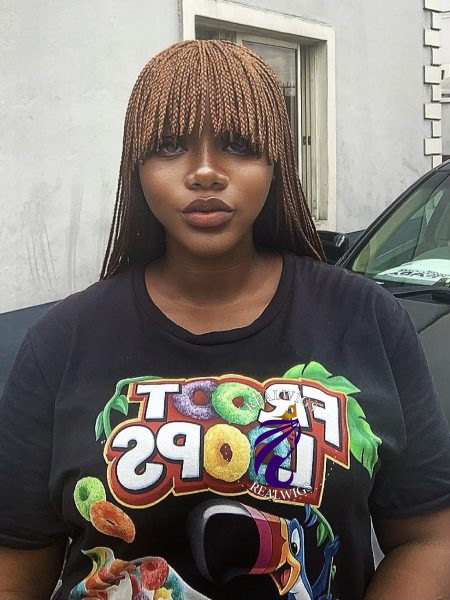 Jemila- Braided Bang Wig