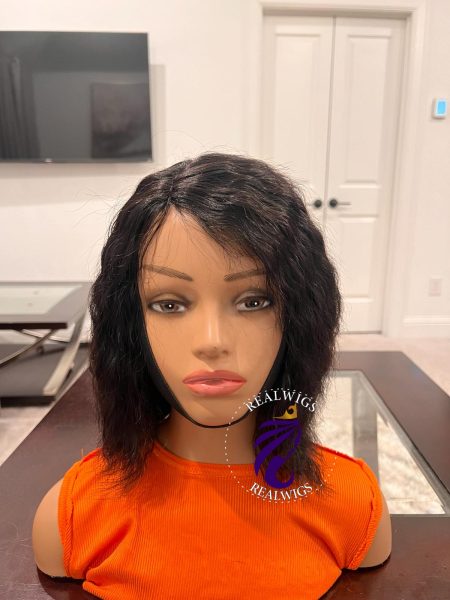 Claudia- Human Hair Side Yank Wig
