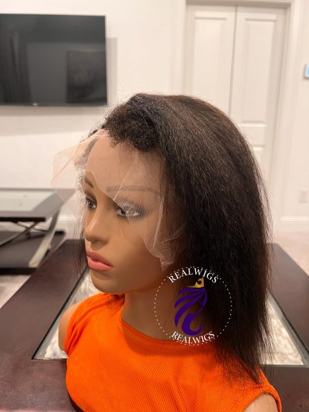sanna- Human Hair Kinky Wig