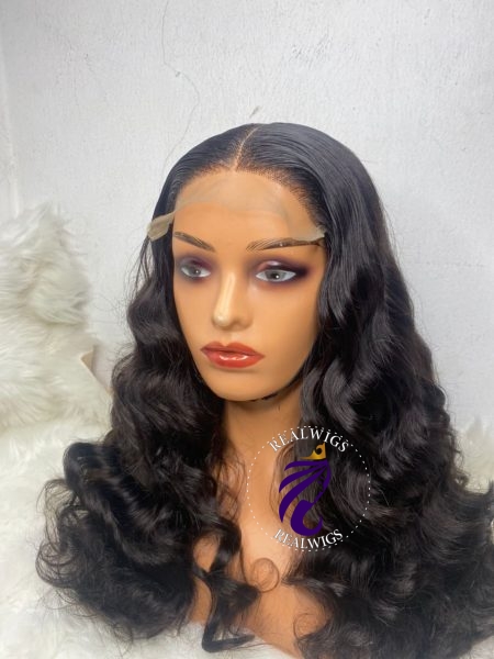 Aria - Human Hair Deep Waves Wig