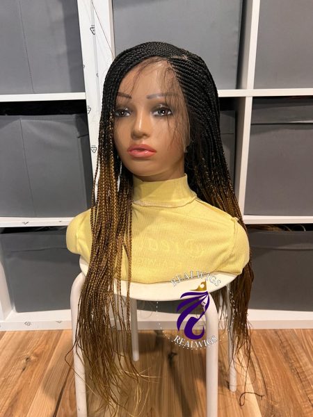 Ria - Zigzag Side Half Cornrow Wig