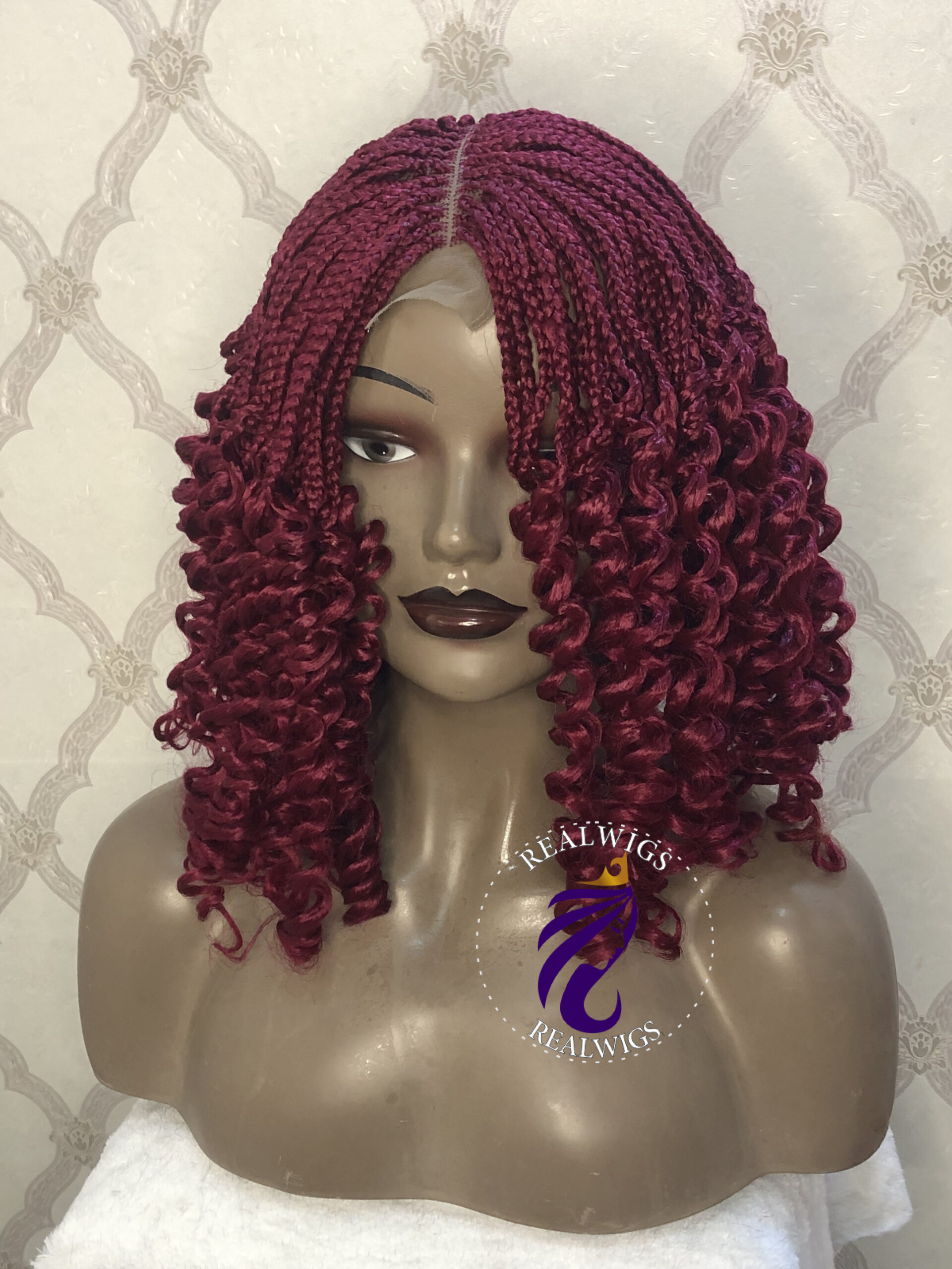 Cassi - Braided Curly Wig