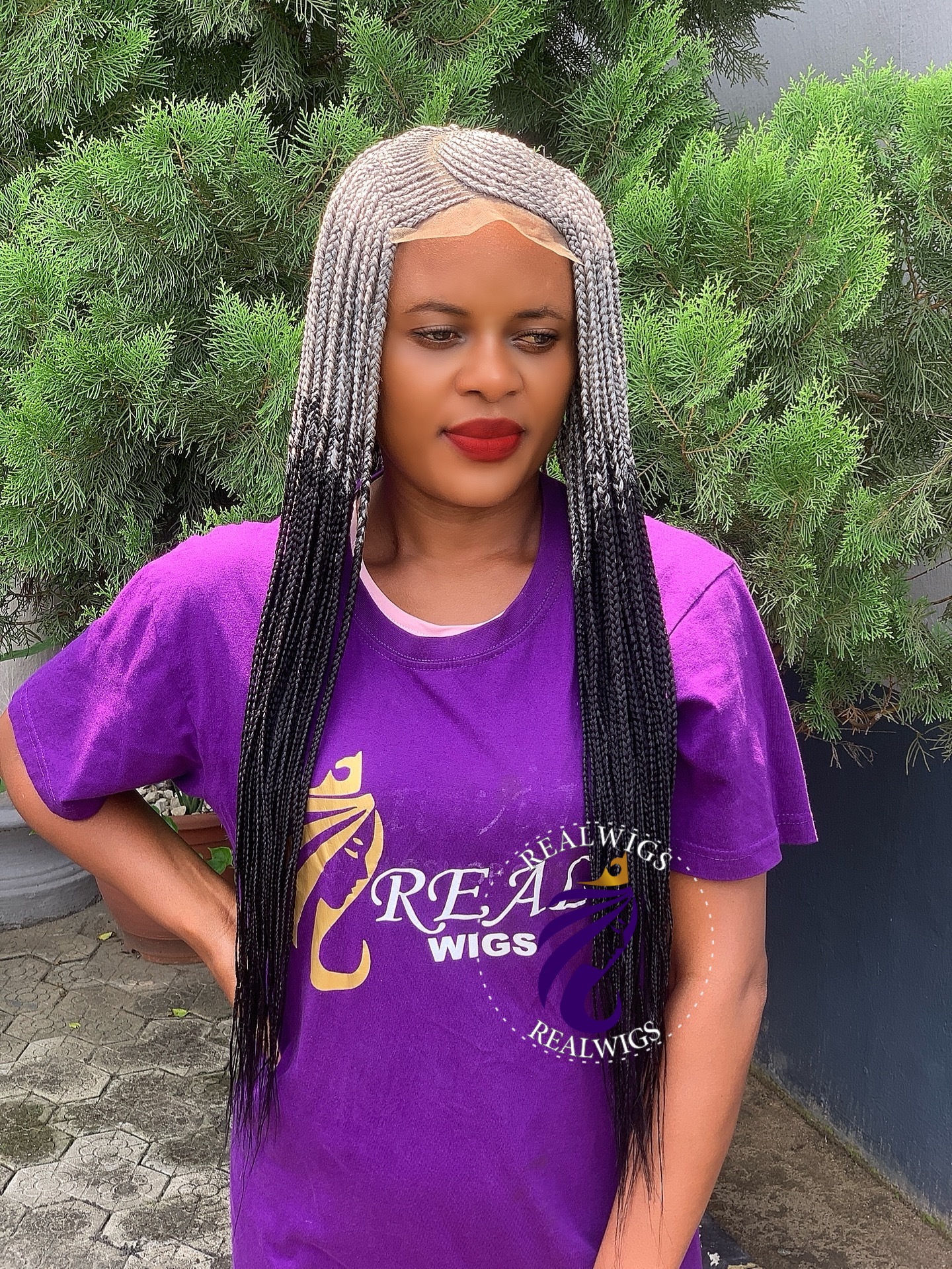 Smily - Braided Cornrow Wig