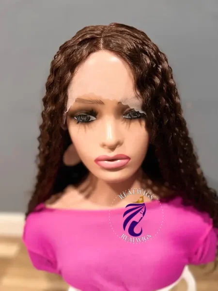 Diva - Human Hair Water Waves Wig