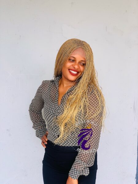 Gold- French Curly Twist Wig