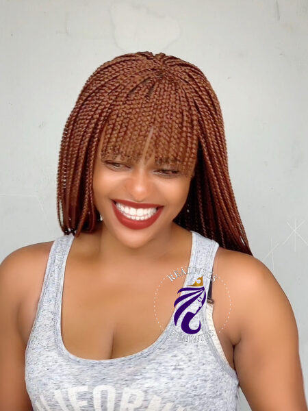 Mercy- Braided Bangs Wig